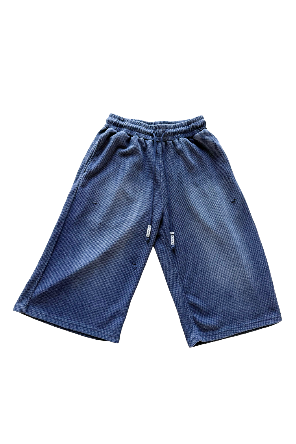 waffle sweatshorts (indigo)