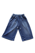 waffle sweatshorts (indigo)